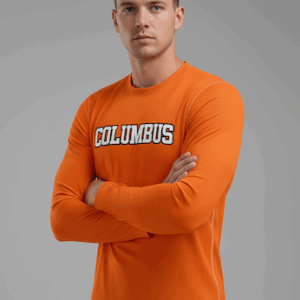 CLC Bears Orange Long Sleeve Jersey