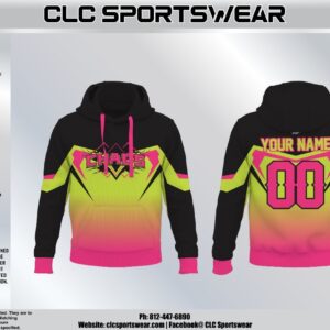 Team Chaos Gradient Hoodie - Sunset Fade Black