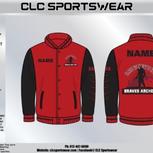 Brownstown Braves Archery Varsity Jacket