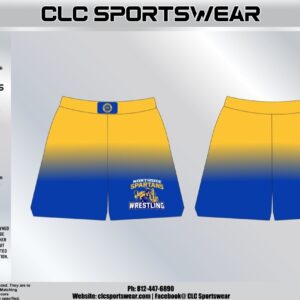 Northside Spartans Gradient MMA Shorts