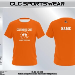 Columbus East Wrestling Jersey - Short Sleeve