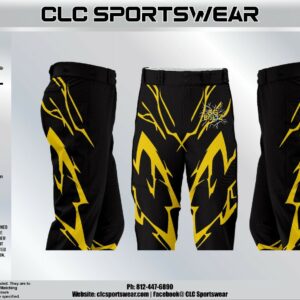 BG Select Black Bolt Knicker Pants