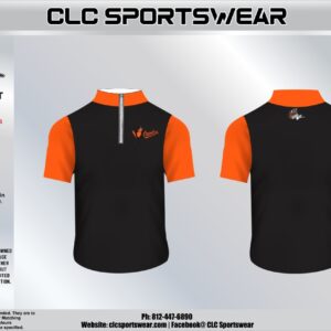 Orioles Baseball Cage Jacket (Black/Orange)