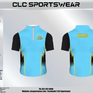 BG Select "BG Boltz" Cage Jacket - Sky Blue/Black (Name Personalization)