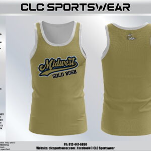 Midwest Gold Rush Tan Tank Top (Gold Rush)