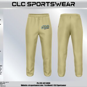 Midwest Gold Rush Baseball Sweatpants – Gold