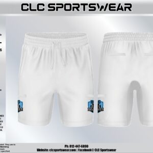 BG Select Baseball 7-Pocket Shorts (White)