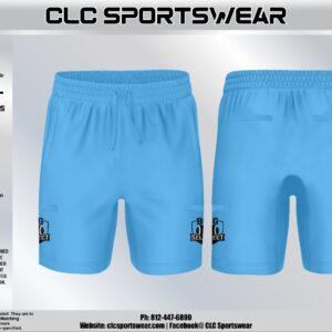 BG Select Baseball 7-Pocket Shorts (Carolina Blue)