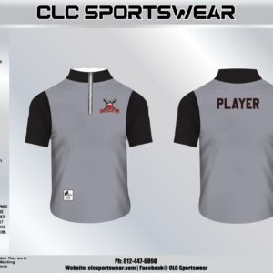 603 Bandits Baseball Quarter-Zip Cage Jacket