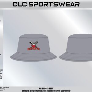 603 Bandits Baseball Grey Bucket Hat