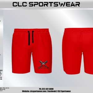 603 Bandits Baseball Red Performance Shorts
