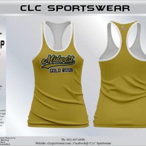 Midwest Gold Rush Gold Tank Top