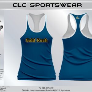 Midwest Gold Rush Blue Tank Top (Gold Rush)