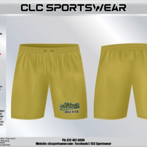 Midwest Gold Rush Gold Shorts