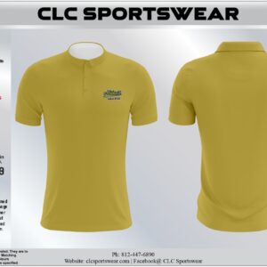 Midwest Gold Rush Gold Polo