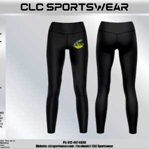Jr. Rockets Baseball Leggings - Black