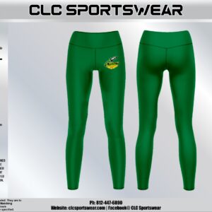 Jr. Rockets Baseball Leggings - Green