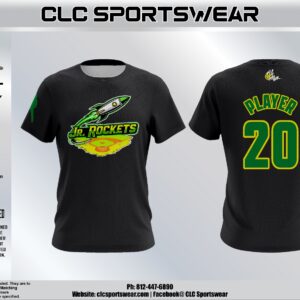 JR. Rockets Baseball Crew Jersey (Black) – Jr. Rockets
