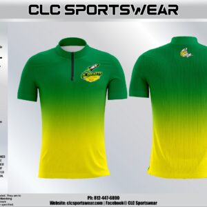 JR. Rockets Baseball Cage Jacket (Green-to-Yellow Fade) – Athletic