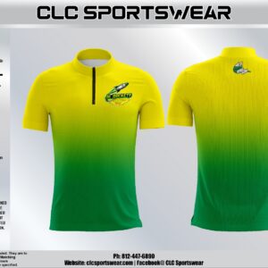 JR. Rockets Baseball Cage Jacket (Yellow-to-Green Fade) – Athletic