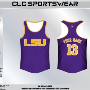 South Tyler County Little League – LSU Tank Top (Purple/Gold)