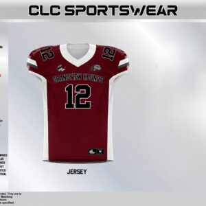 Hounds Football Maroon Player Jersey