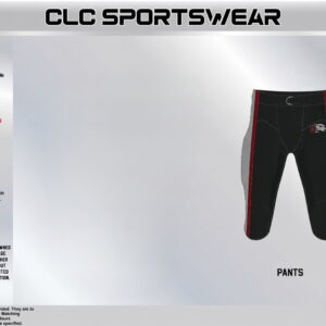 Hounds Football Black Player Pants