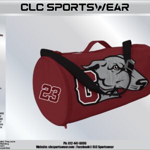 Hounds Football Duffle Bag (Maroon)
