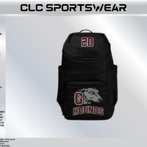 Hounds Football Backpack (Black)