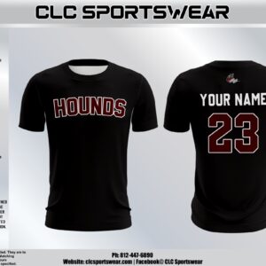Hounds Football Shirt (Black)