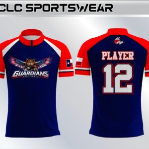Guardians 2-Button Jersey (Navy/Red)