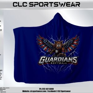 Guardians Hooded Blanket (Navy)