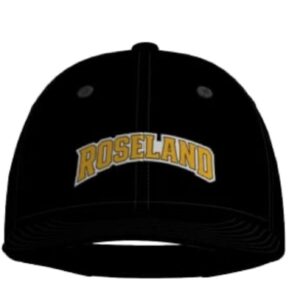 Roseland Black Gold Structured Cap