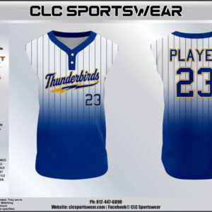 Thunderbirds Pinstripe Razorback Jersey