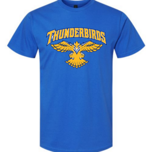 Thunderbirds Royal Blue Graphic T-Shirt